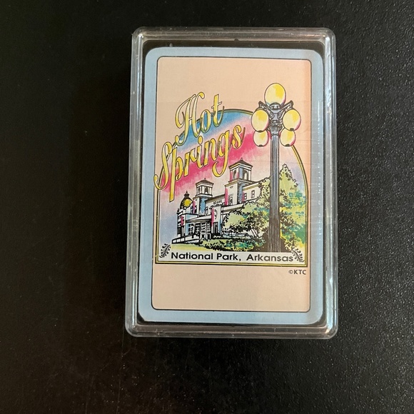 Hot Springs National Park Arkansas Souvenir Playing Cards in Box, Sealed Cards - Picture 1 of 4